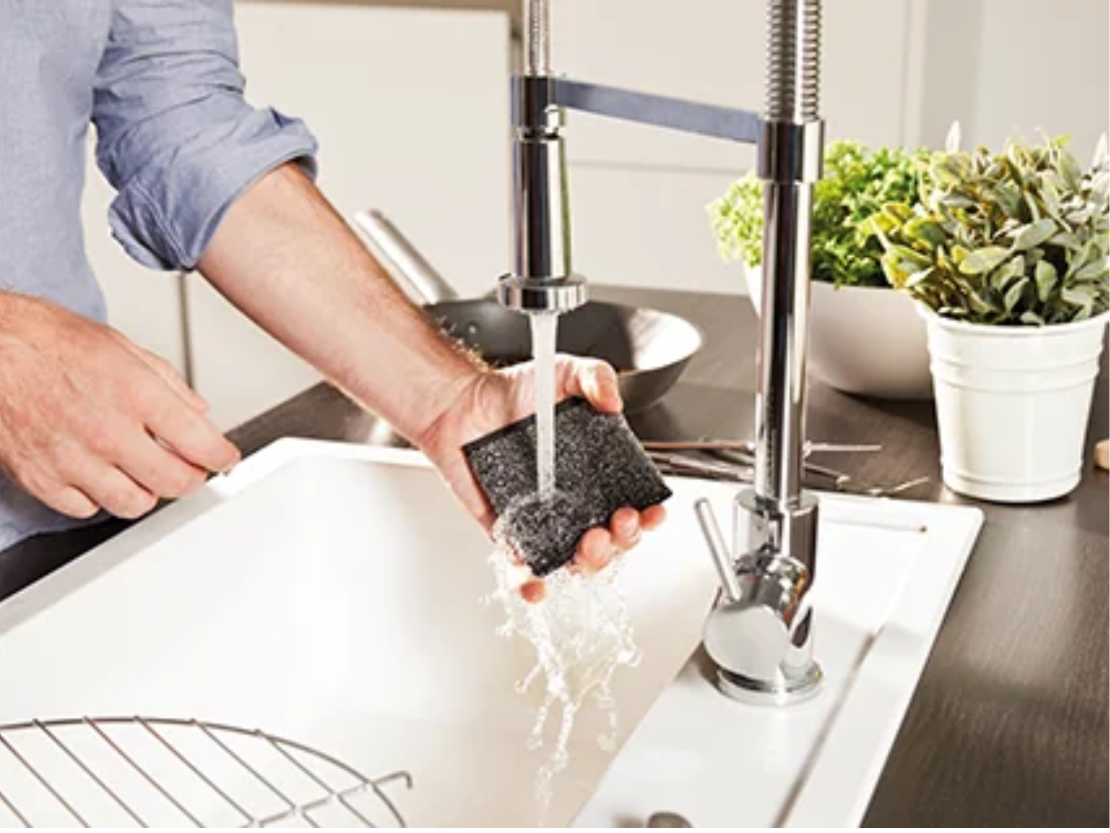 Zmywak Vileda Glitzi Power INOX 2 szt. 141656